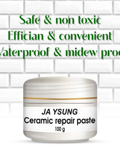 Ceramic Repair Paste, Tile Repair Paste(White) 100 gram