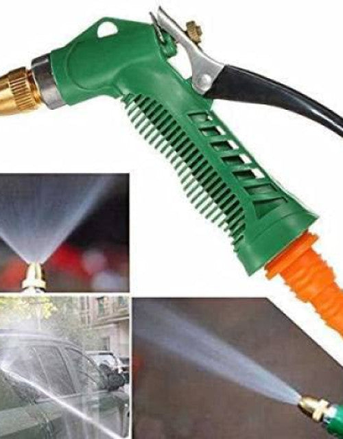 Multi Function High Pressure Water Spray Hose Pipe Gun for Car Washing, Gardening