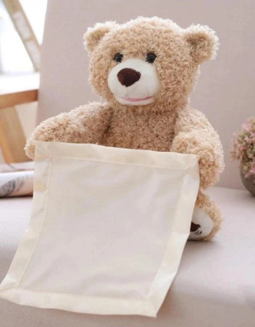 Peek A Boo Bear Animated with Voice Teddy